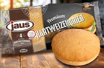 Hartweizengrieß Burger Buns