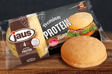 Buns mit hohem Proteingehalt