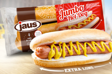 Try the new extra long Hot Dog rolls!